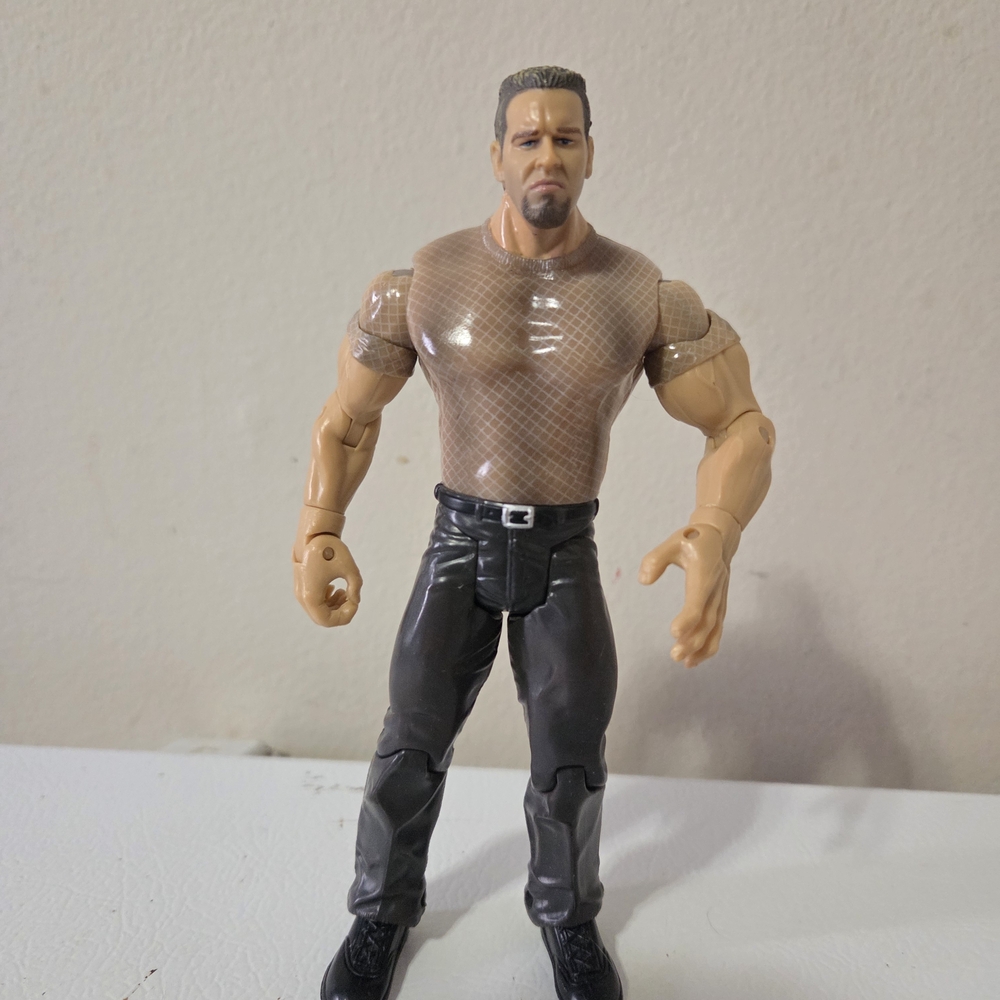 Christian Mesh Shirt Jakks Pacific Wrestling Figure WWE 2003